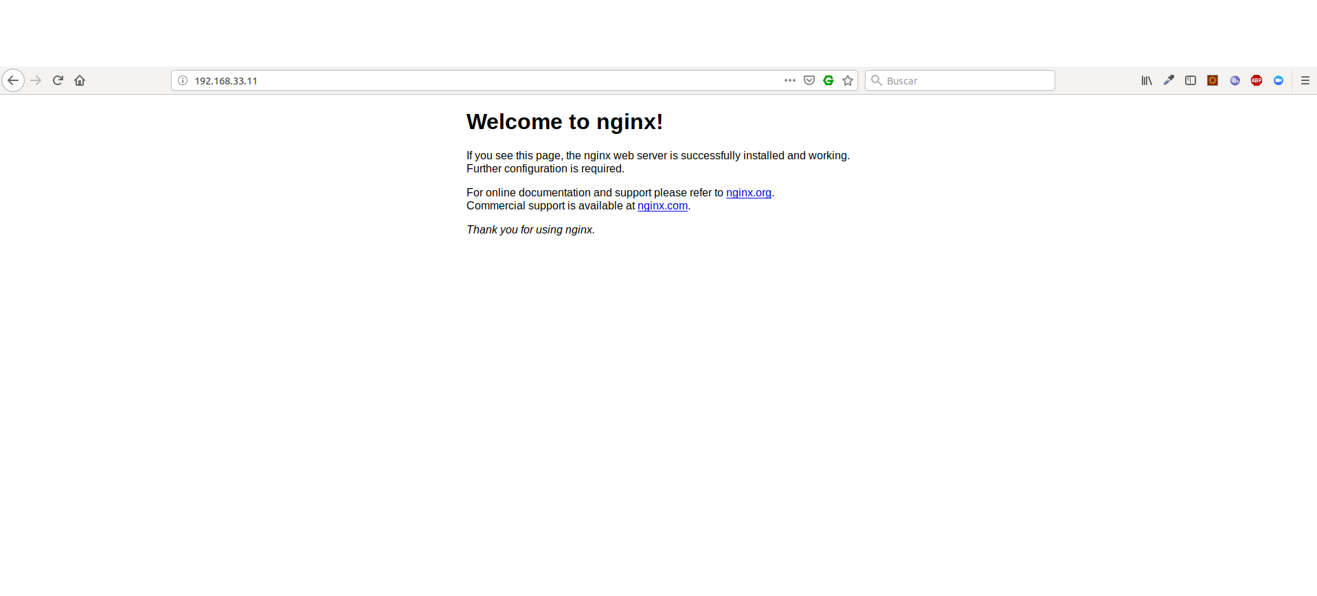 Nginx Marathon General